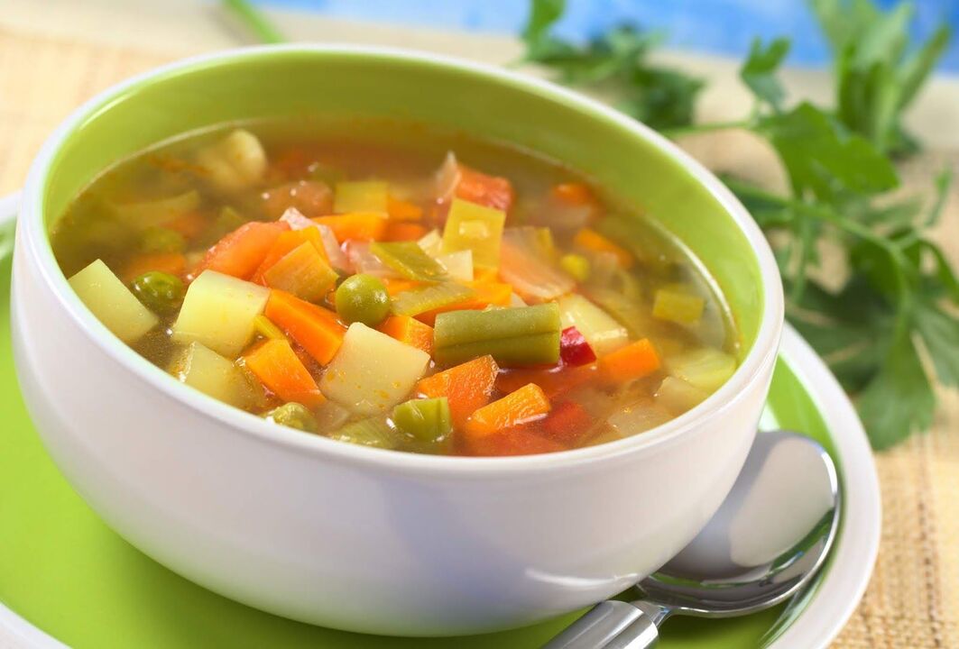 Σούπα λαχανικών για απώλεια βάρους