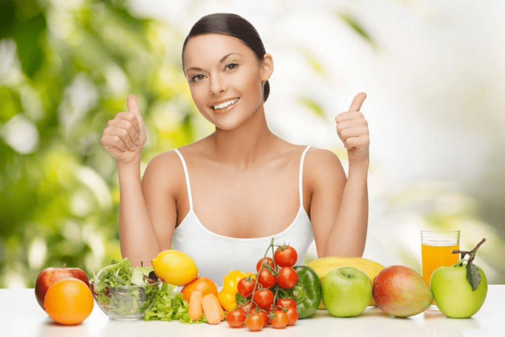 Φρούτα και λαχανικά σε μια διατροφή